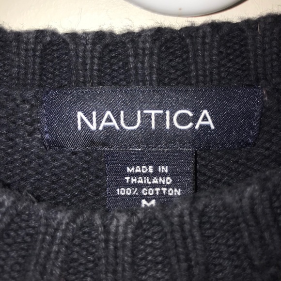 Vintage nautica striped sweater - Picture 3 of 3